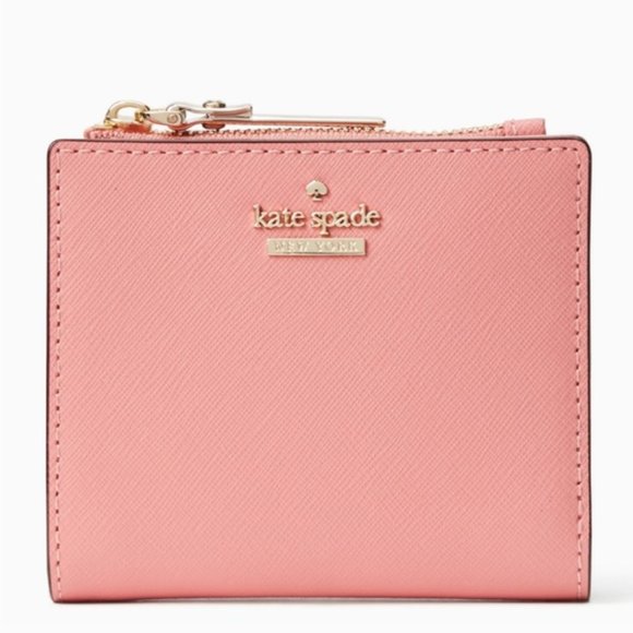 Kate spade Cameron Street Adalyn Wallet in pink/coral nwot - Picture 1 of 15